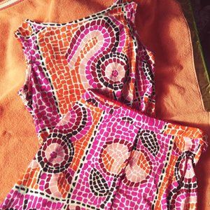 BCBG 80's Tank Top & Skirt Set